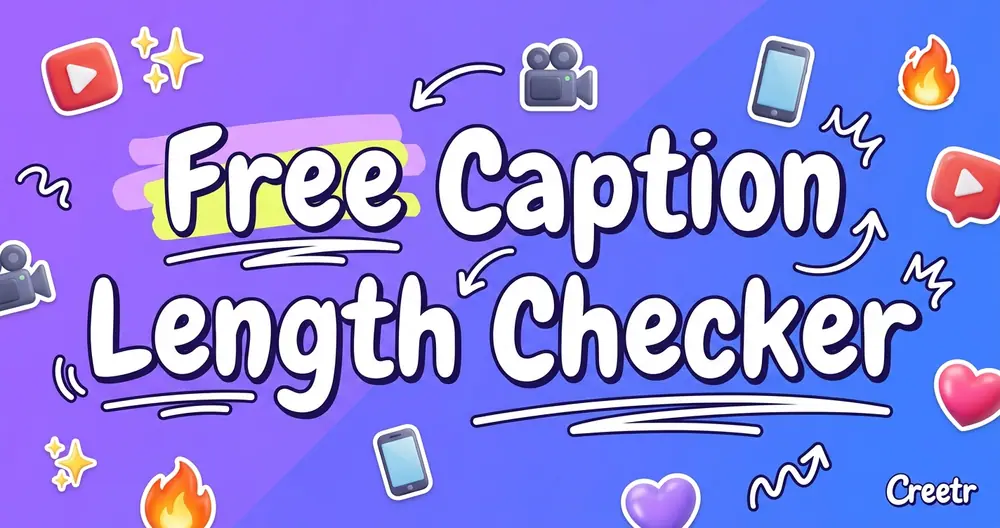 Caption Length Checker