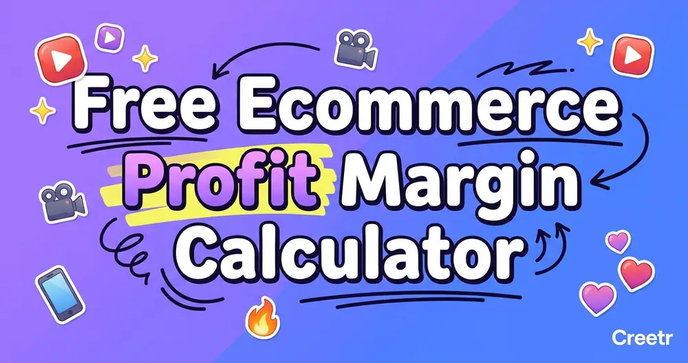 Ecommerce Profit Margin Calculator