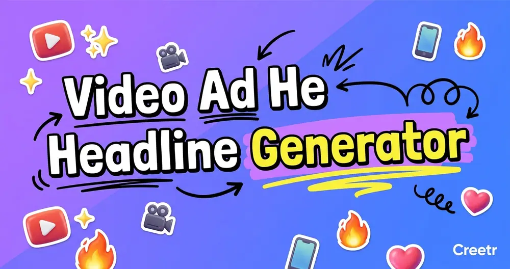 Video Ad Headline Generator