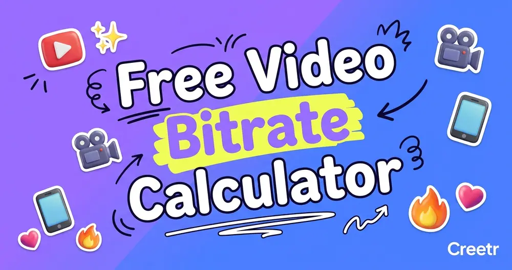 Video Bitrate Calculator