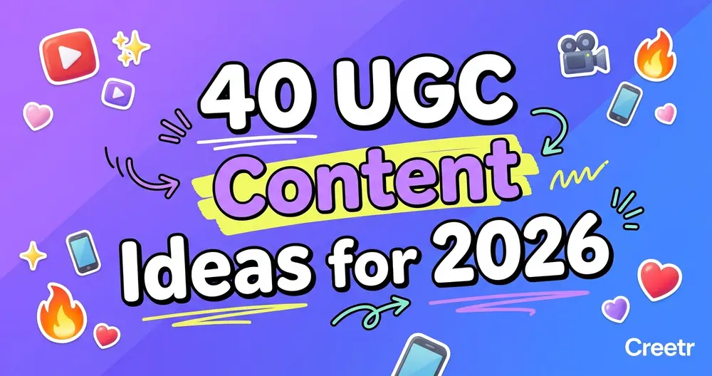 40 UGC Content Ideas for 2026 (By Funnel Stage)