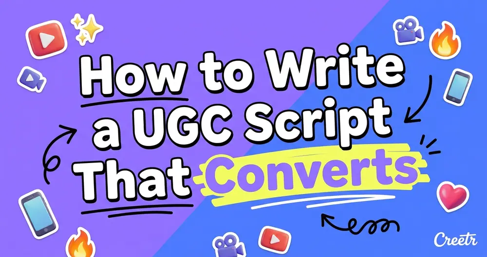 How to Write a UGC Script That Converts (2026)