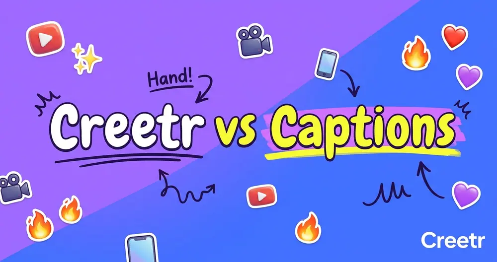 Creetr vs Captions